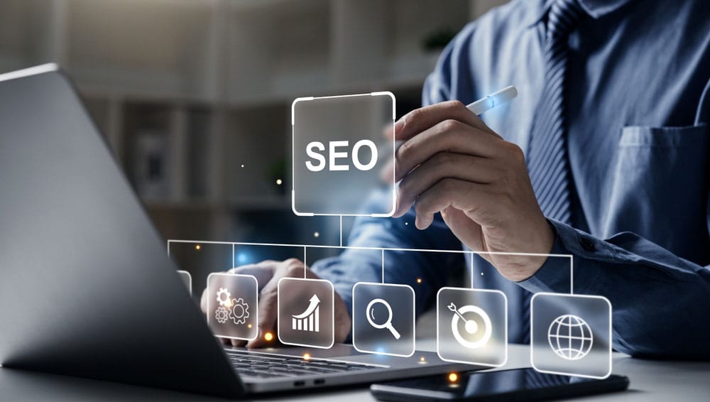 Off-page SEO services including digital PR and link building