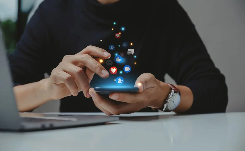 Social media content creation including posts and short-form video concepts