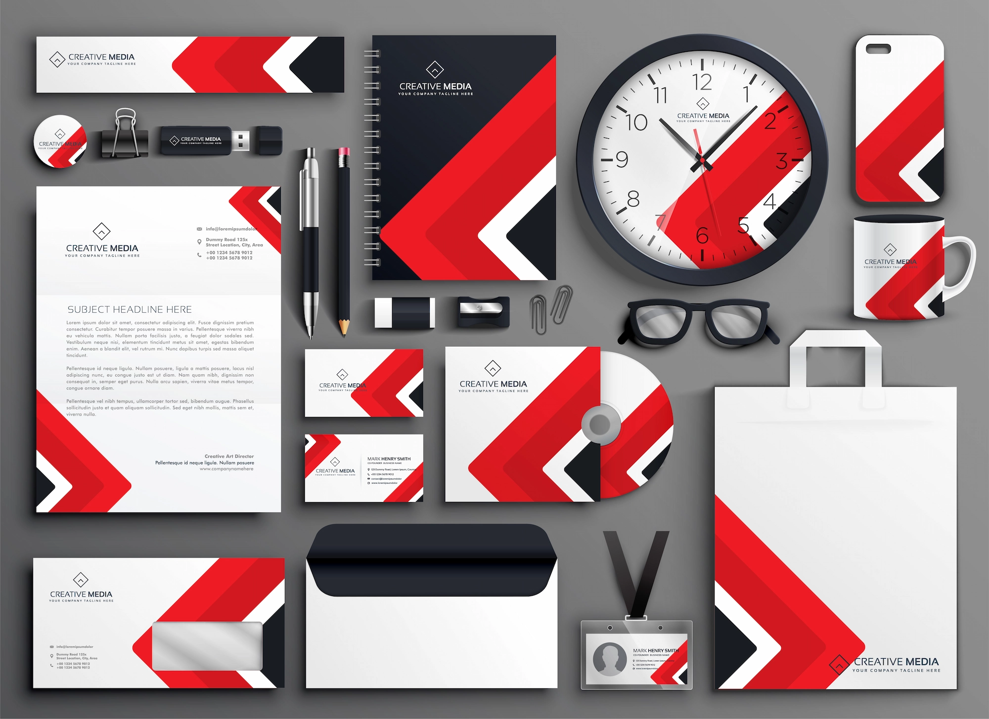 Branding Services - Brand guidelines document showing complete visual identity system