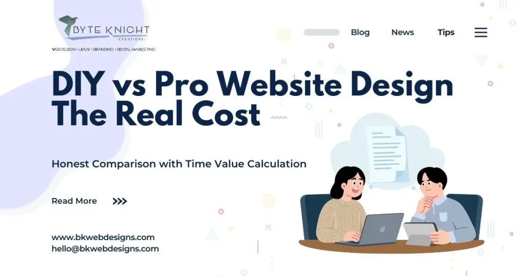 DIY Website vs Hiring a Pro: The True Cost Comparison 2026