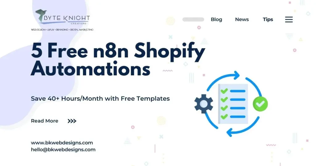 5 Free n8n Shopify Automations