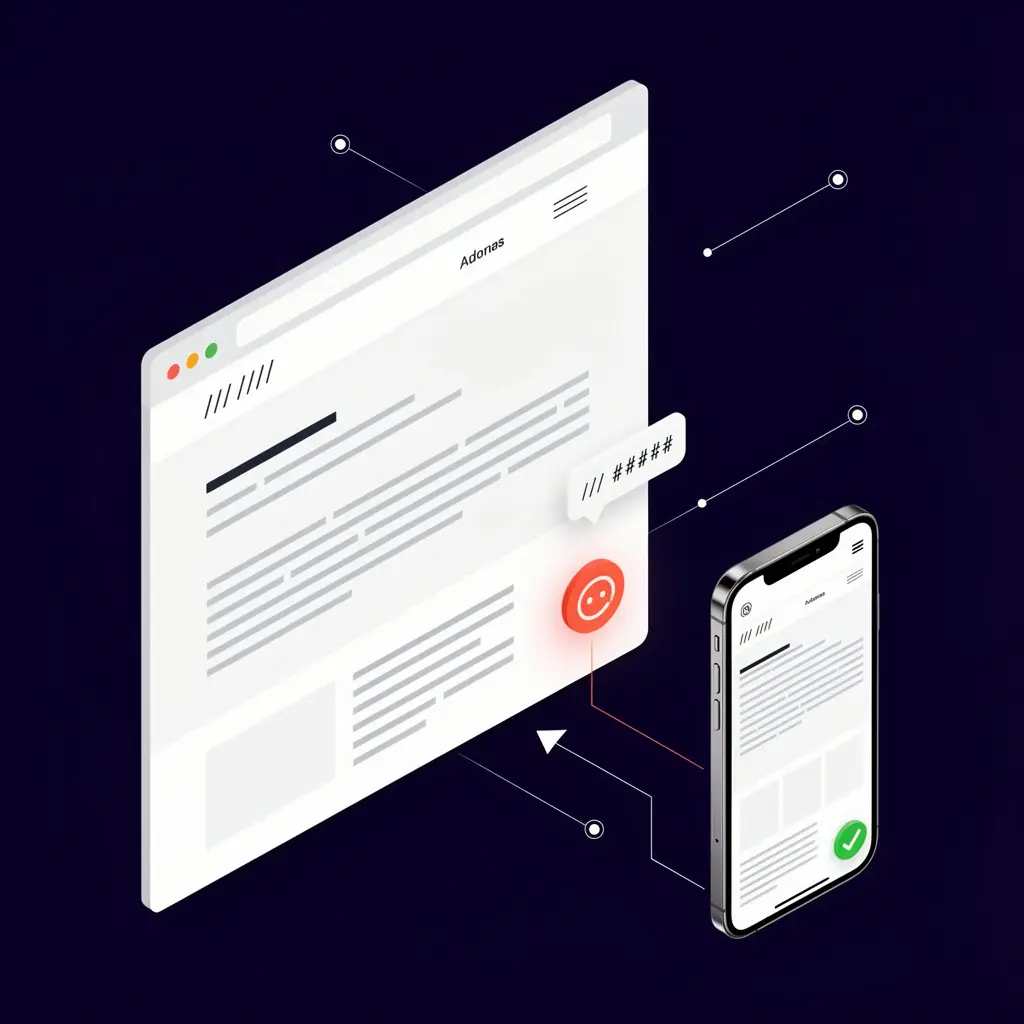 Correct chatbot widget placement on WordPress site showing bottom-right position with branded design